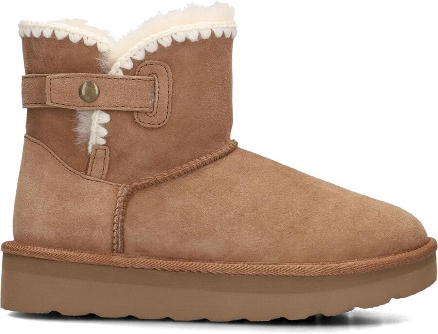 AYANA Vachtlaarzen Dames Sw3w493yw Maat: 42 Materiaal: Suède Kleur: Camel - Foto 3