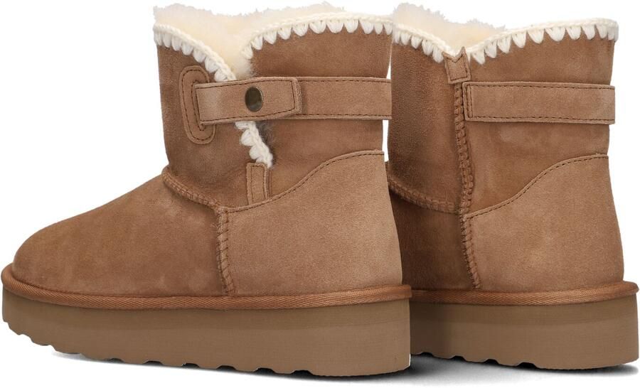 AYANA Vachtlaarzen Dames Sw3w493yw Maat: 42 Materiaal: Suède Kleur: Camel - Foto 4