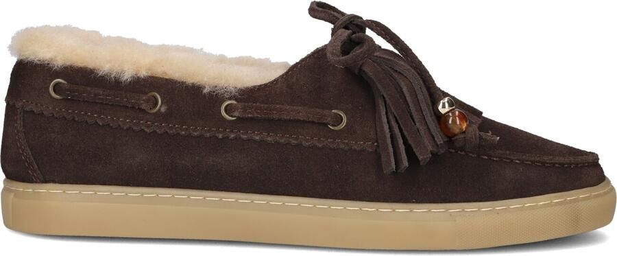AYANA Silk-42 Loafers Dames Instappers Bruin - Foto 3