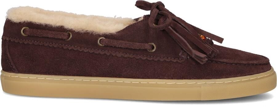 AYANA Silk-42 Loafers Dames Instappers Bruin - Foto 4