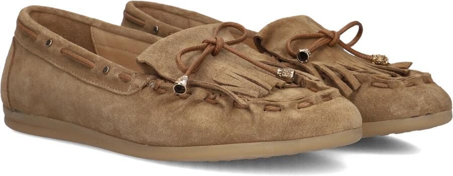 AYANA Mocassins Dames 12434 Maat: 37 Materiaal: Suède Kleur: Camel
