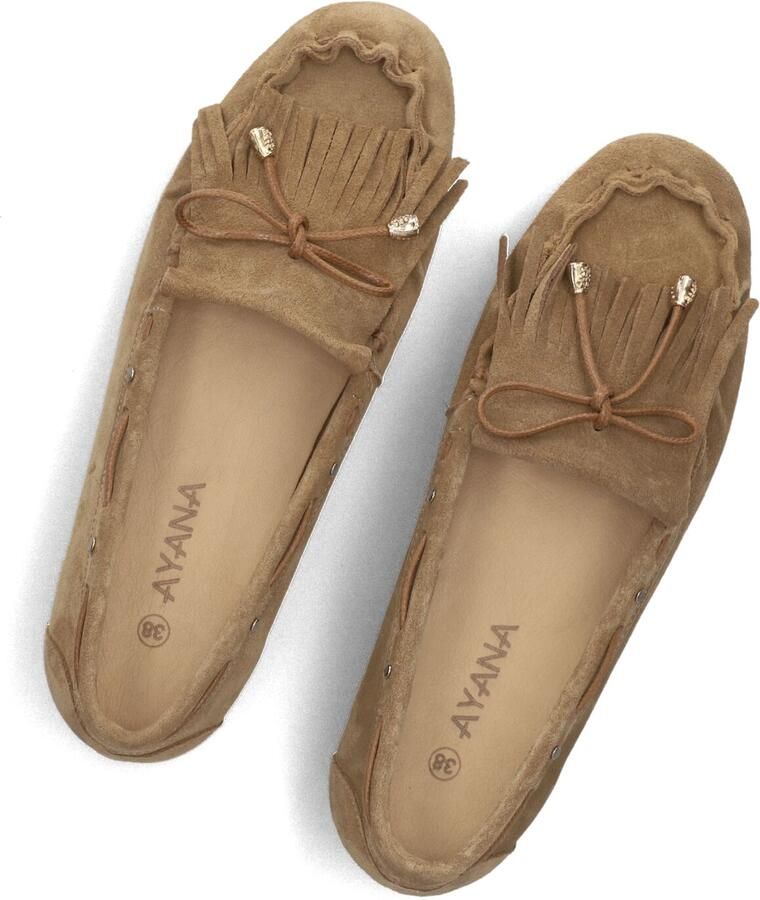 AYANA Mocassins Dames 12434 Maat: 37 Materiaal: Suède Kleur: Camel - Foto 2