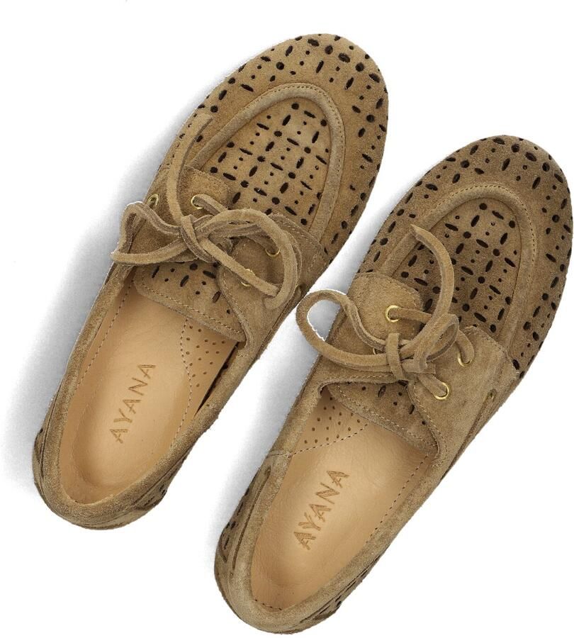 AYANA Mocassins Dames 12434 Maat: 41 Materiaal: Suède Kleur: Camel - Foto 2