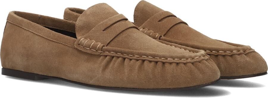 AYANA Mocassins Dames Lfg016 Maat: 36 Materiaal: Suède Kleur: Camel