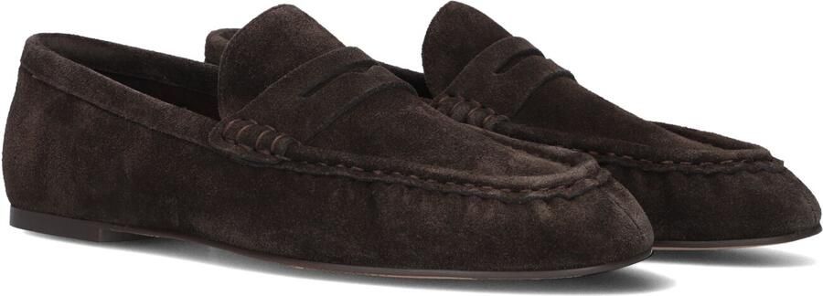 AYANA Mocassins Dames Lfg016 Maat: 42 Materiaal: Suède Kleur: Bruin