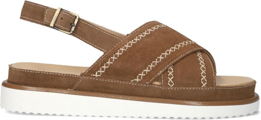 AYANA Dames 11863 Maat: 38 Materiaal: Suède Kleur: Bruin - Foto 3