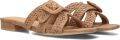 AYANA Slippers Dames 0667-6 Raffia Camel - Camel