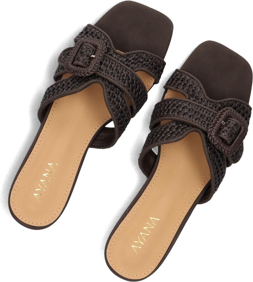 AYANA Bruine Slippers 0667-6 - Foto 2