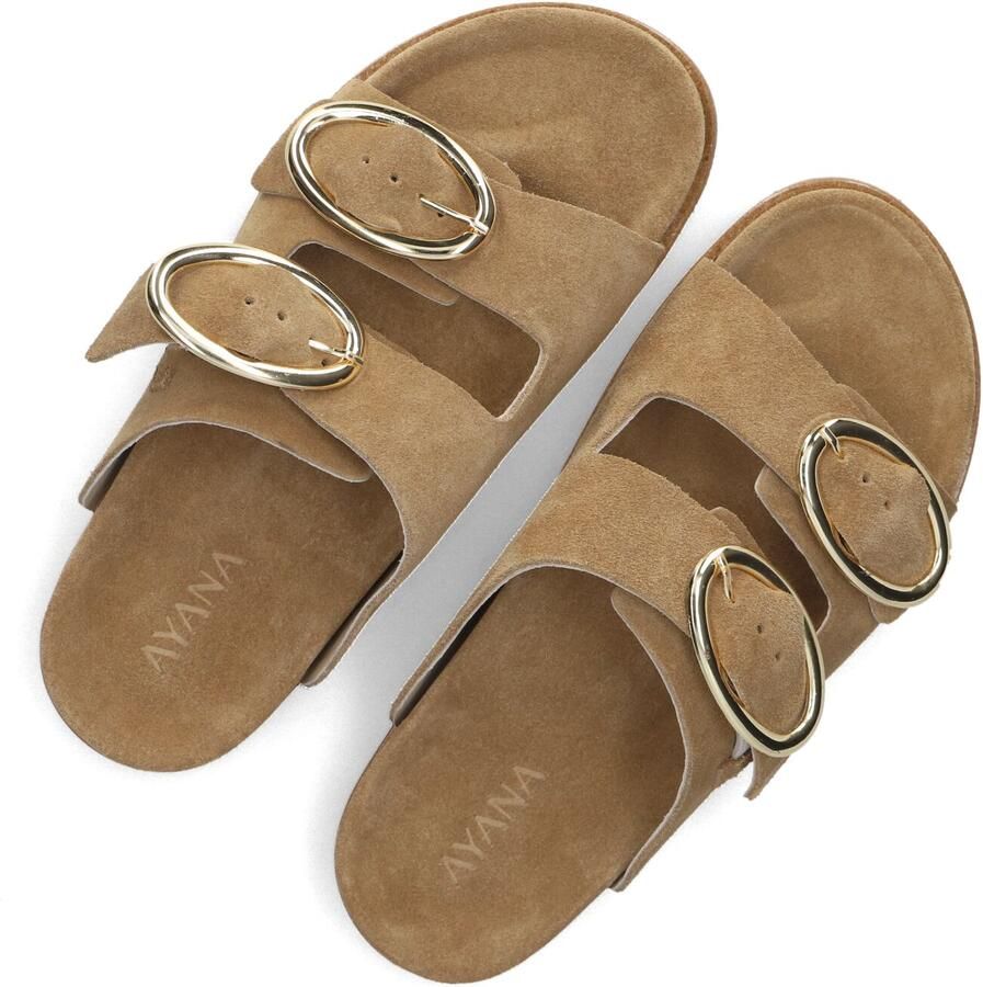 AYANA Bruine Slippers 2501 - Foto 2