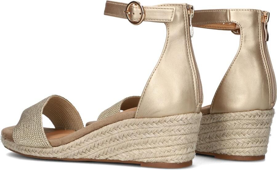 AYANA Espadrilles Dames 0577-3b Maat: 36 Materiaal: Raffia Kleur: Goud - Foto 4