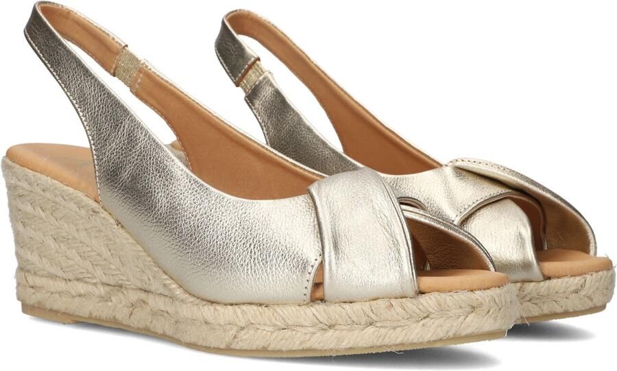 AYANA Espadrilles Dames Omo25yu846 Maat: 40 Materiaal: Leer Kleur: Goud