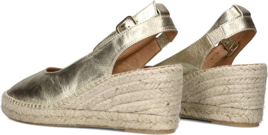 AYANA Espadrilles Dames Yu669 Maat: 36 Materiaal: Leer Kleur: Goud - Foto 4