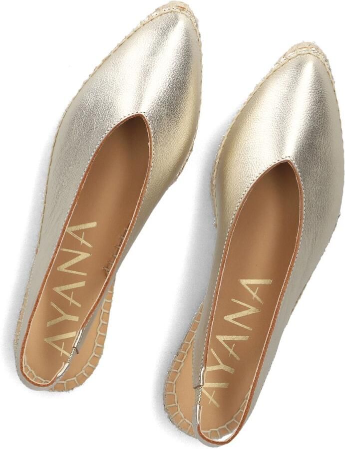 AYANA Slingbacks Dames Omo25yu2513 Maat: 39 Materiaal: Leer Kleur: Goud