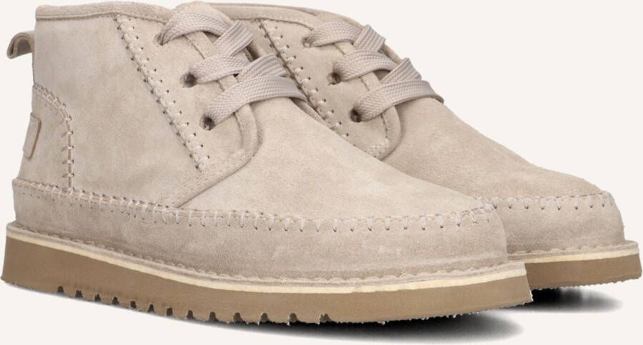 AYANA Veterboots Dames 2422 Maat: 35 Materiaal: Suède Kleur: Beige