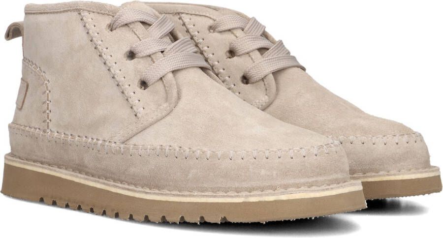 AYANA Veterboots Dames 2422 Maat: 44 Materiaal: Suède Kleur: Beige