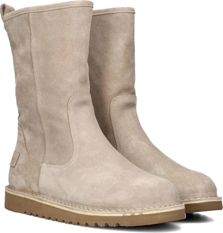 AYANA Enkelboots Dames 2444 Maat: 35 Materiaal: Suède Kleur: Beige