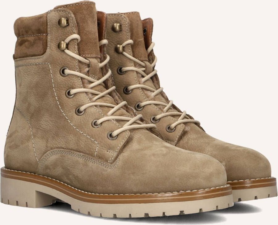 AYANA Veterboots Dames 754 Maat: 41 Materiaal: Nubuck Kleur: Beige