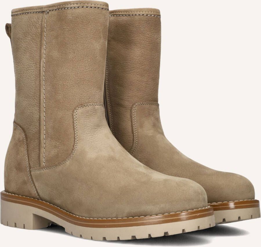 AYANA Boots Dames 762 Maat: 39 Materiaal: Suède Kleur: Beige