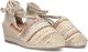 AYANA Espadrilles Dames 0655-1 Raffia Beige - Beige