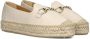 AYANA Espadrilles Dames Omo25yu812 Maat: 37 Materiaal: Leer Kleur: Beige - Thumbnail 1