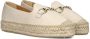 AYANA Espadrilles Dames Omo25yu812 Maat: 41 Materiaal: Leer Kleur: Beige - Thumbnail 1