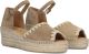 AYANA Espadrilles Dames Omo25yu816 Suède Zand - Beige