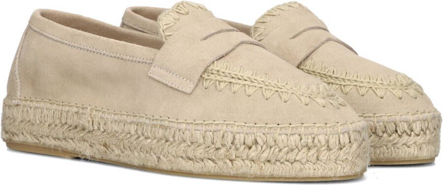 AYANA Espadrilles Dames Omo25yu819 Maat: 41 Materiaal: Suède Kleur: Beige