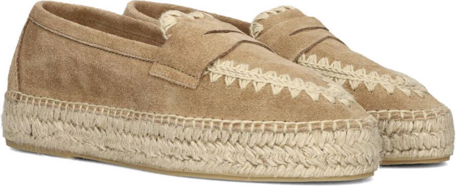 AYANA Espadrilles Dames Omo25yu819 Maat: 37 Materiaal: Suède Kleur: Beige