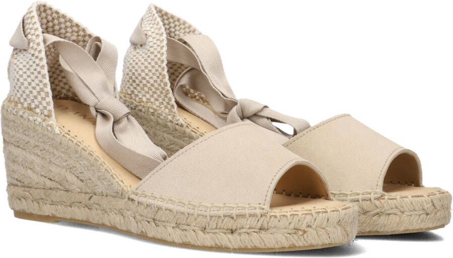 AYANA Espadrilles Dames Yu127 Maat: 36 Materiaal: Suède Kleur: Beige