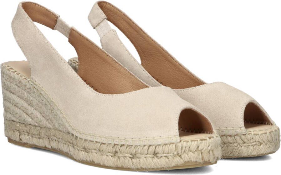 AYANA Espadrilles Dames Yu165 Maat: 37 Materiaal: Suède Kleur: Beige
