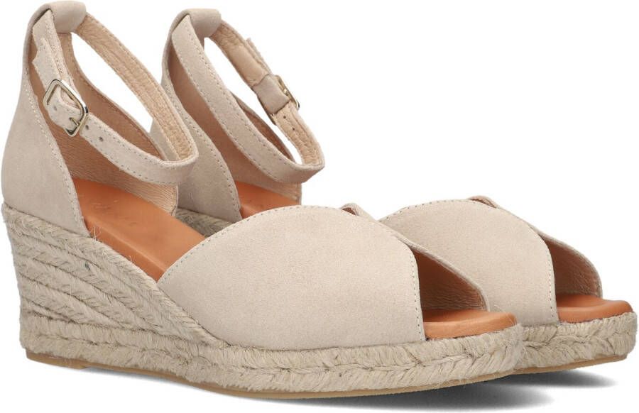 AYANA Espadrilles Dames Yu6891 Maat: 42 Materiaal: Suède Kleur: Beige