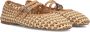 AYANA Ballerina Dames L12469 Maat: 38 Materiaal: Textiel Kleur: Bruin - Thumbnail 1