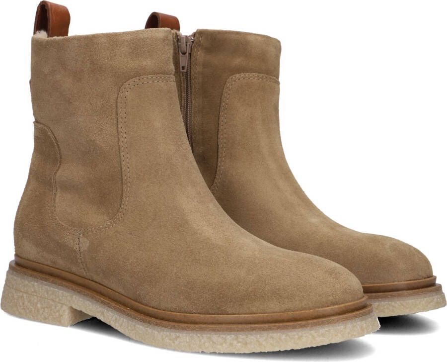 AYANA Enkelboots Dames 07-332 Maat: 39 Materiaal: Suède Kleur: Taupe