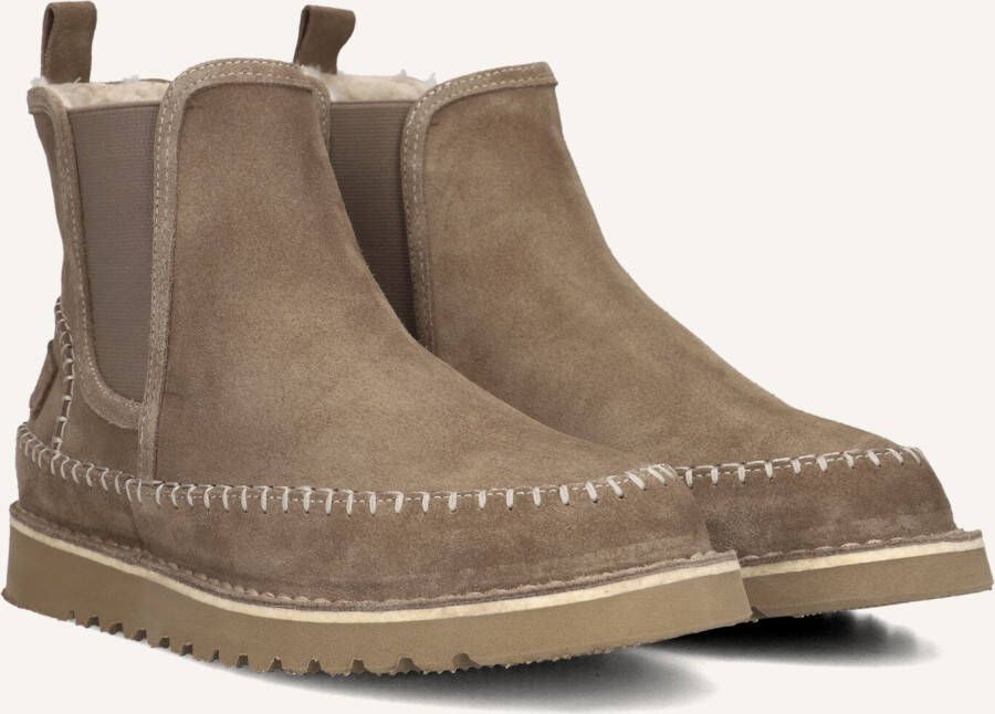 AYANA Chelsea Boots Dames 2421 Maat: 38 Materiaal: Suède Kleur: Taupe