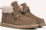AYANA Veterboots Dames 2426 Maat: 35 Materiaal: Suède Kleur: Taupe - Thumbnail 1