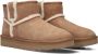 AYANA Vachtlaarzen Dames Sw3w491yw Maat: 40 Materiaal: Suède Kleur: Cognac - Thumbnail 1