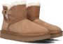 AYANA Vachtlaarzen Dames Sw3w493yw Maat: 36 Materiaal: Suède Kleur: Camel - Thumbnail 1