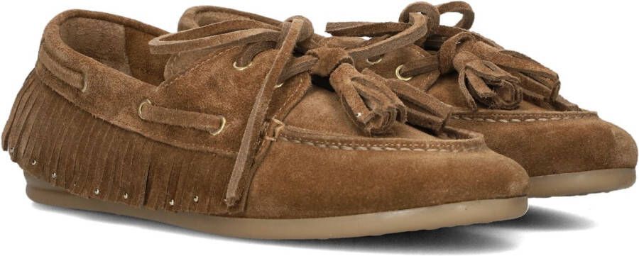 AYANA Mocassins Dames Ay2000 Maat: 39 Materiaal: Suède Kleur: Cognac