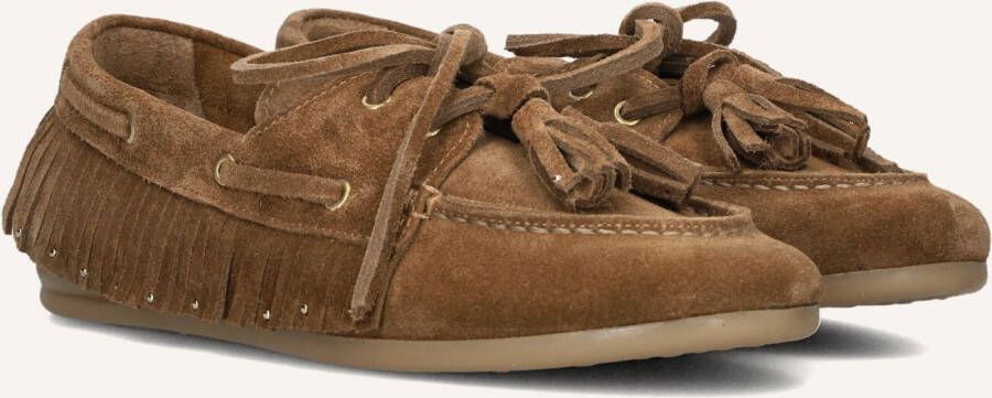 AYANA Mocassins Dames Ay2000 Maat: 38 Materiaal: Suède Kleur: Cognac