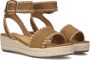 AYANA Dames 0047-58 Maat: 36 Materiaal: Textiel Kleur: Bruin - Thumbnail 1