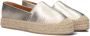 AYANA Espadrilles Dames Omo25yu815 Maat: 40 Materiaal: Leer Kleur: Goudkleurig - Thumbnail 1