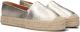 AYANA Espadrilles Dames Omo25yu815 Leer Goudkleurig - Goud