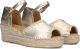 AYANA Espadrilles Dames Omo25yu816 Leer Goudkleurig - Goud