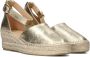 AYANA Yu689 Espadrilles Zomer Schoenen Dames Goud - Thumbnail 1