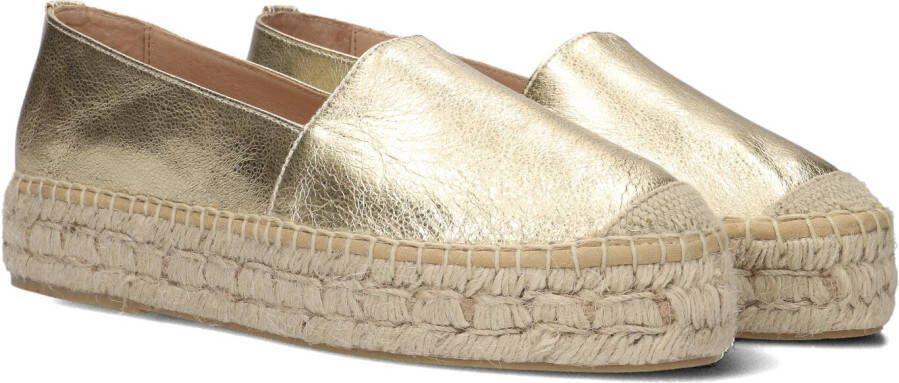 AYANA Espadrilles Dames Yu736 Maat: 38 Materiaal: Leer Kleur: Goud