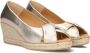 AYANA Espadrilles Dames Yu836 Maat: 38 Materiaal: Leer Kleur: Goudkleurig - Thumbnail 1