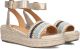 AYANA Sandalen met Hak Dames 0047-71 Leatherlook Goud - Goud