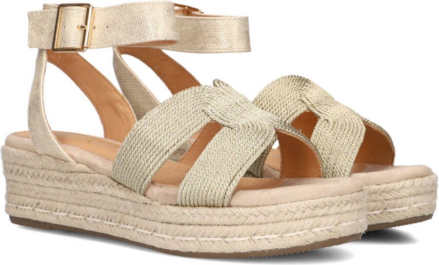 AYANA Sandalen Dames 0047-72 Maat: 38 Materiaal: Leatherlook Kleur: Goud