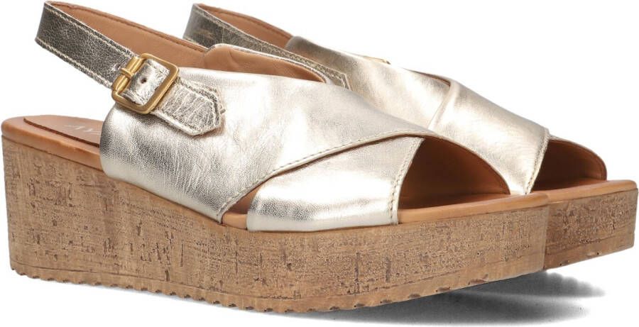 AYANA Sandalen met Hak Dames 722031 Maat: 40 Kleur: Goud
