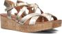 AYANA 722032 Sandalen Dames Goud - Thumbnail 1